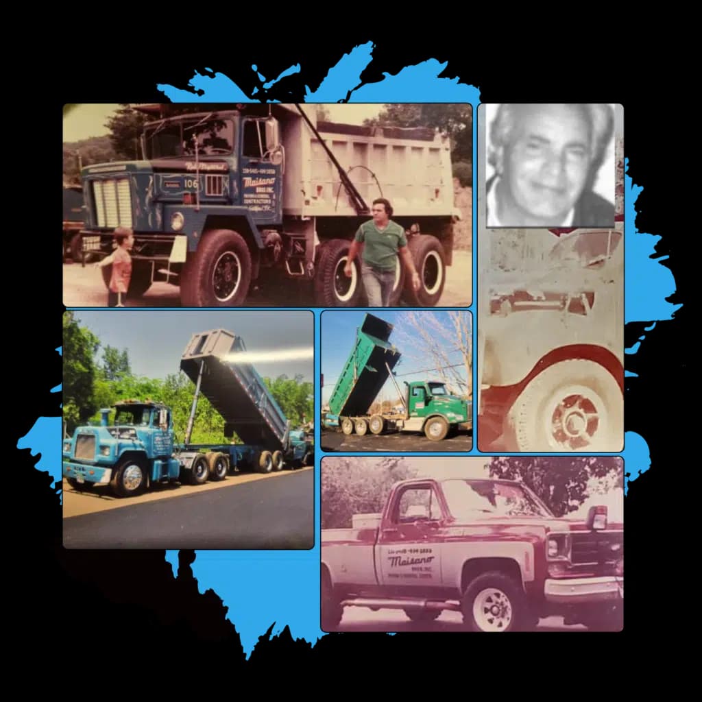 Maisano Brothers trucks and family through the decades
